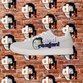 Dead Reagan (Blue/Ice) Men's Low-Top Pleather Sneakers