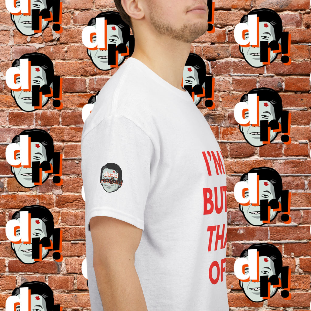 I’m White But… (Orange Gradient Letter) Unisex Heavy Cotton Tee