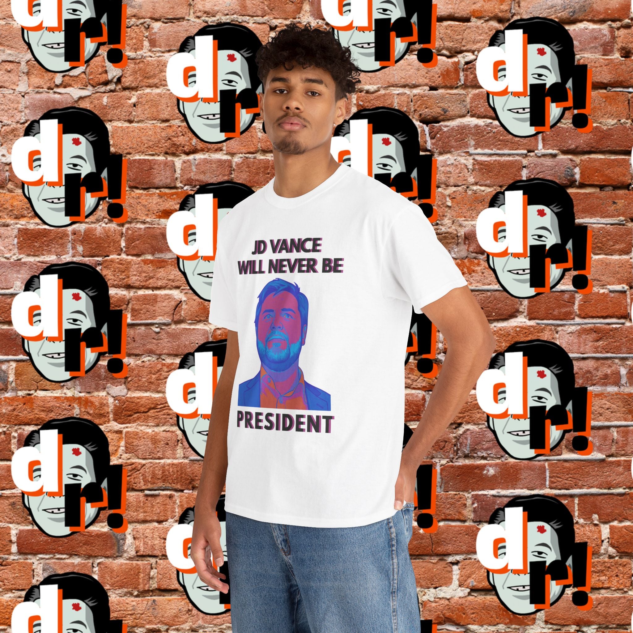 JD Black Unisex Heavy Cotton Tee
