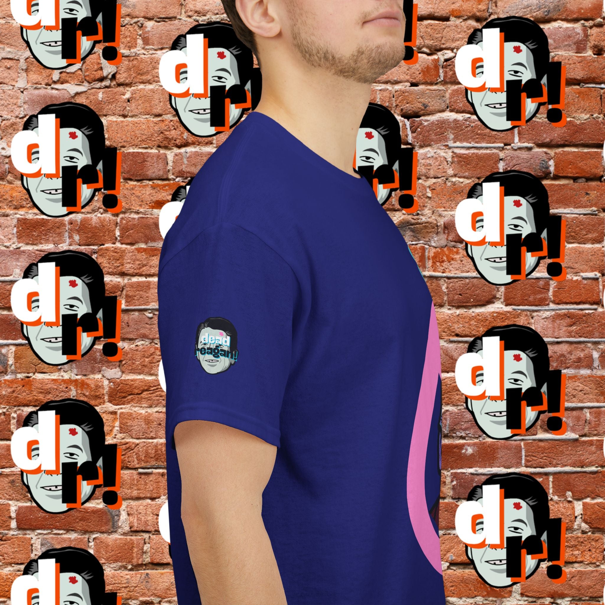 86/47 Teal & Pink Variant Unisex Heavy Cotton Tee