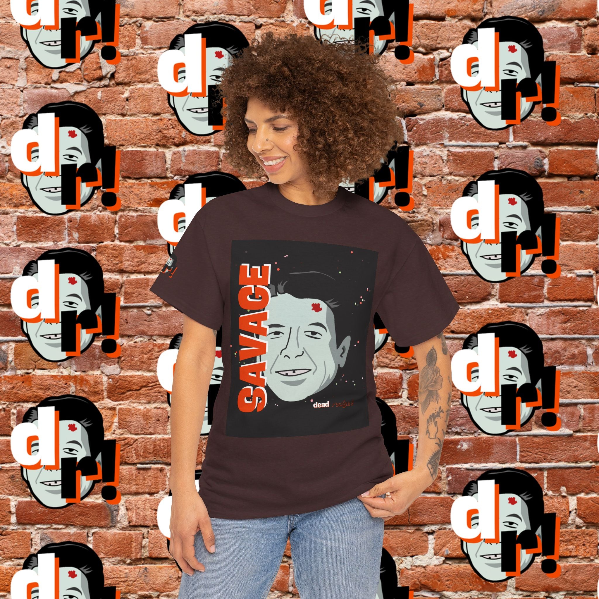 Savage Dead Reagan Graphic Tee