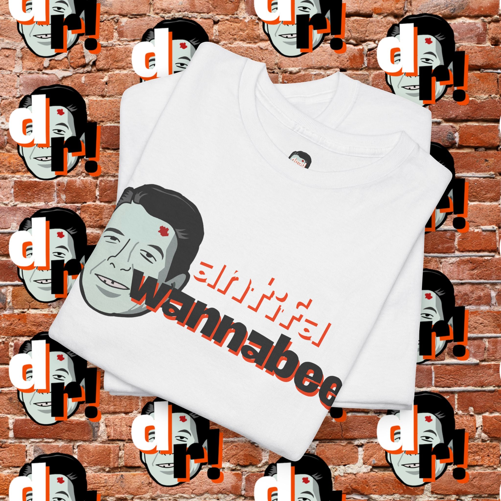 Antifa Wannabee (Orange) Unisex Heavy Cotton Tee