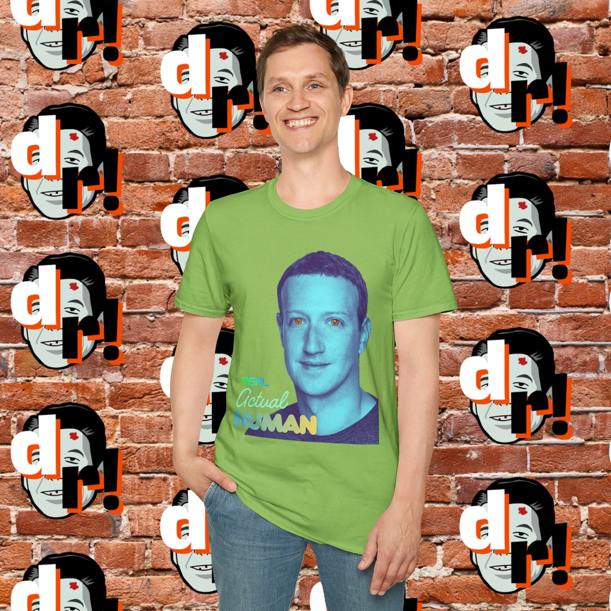 Real Actual Human Graphic Tee