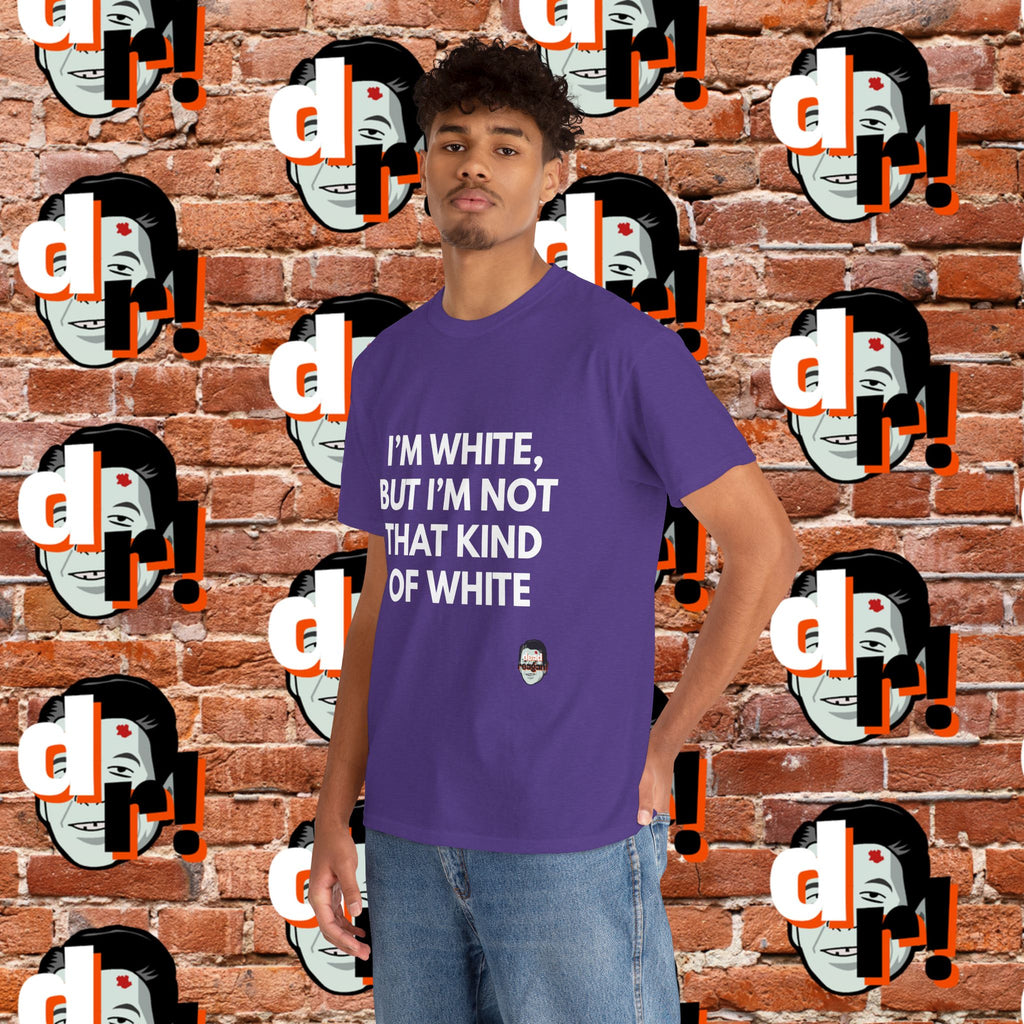I’m White but… (White Letter) Unisex Heavy Cotton Tee