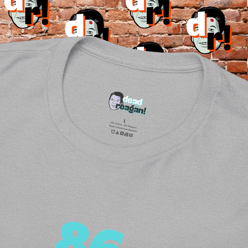 86/47 Teal & Pink Variant Unisex Heavy Cotton Tee