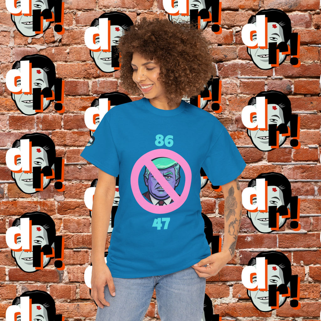 86/47 Teal & Pink Variant Unisex Heavy Cotton Tee