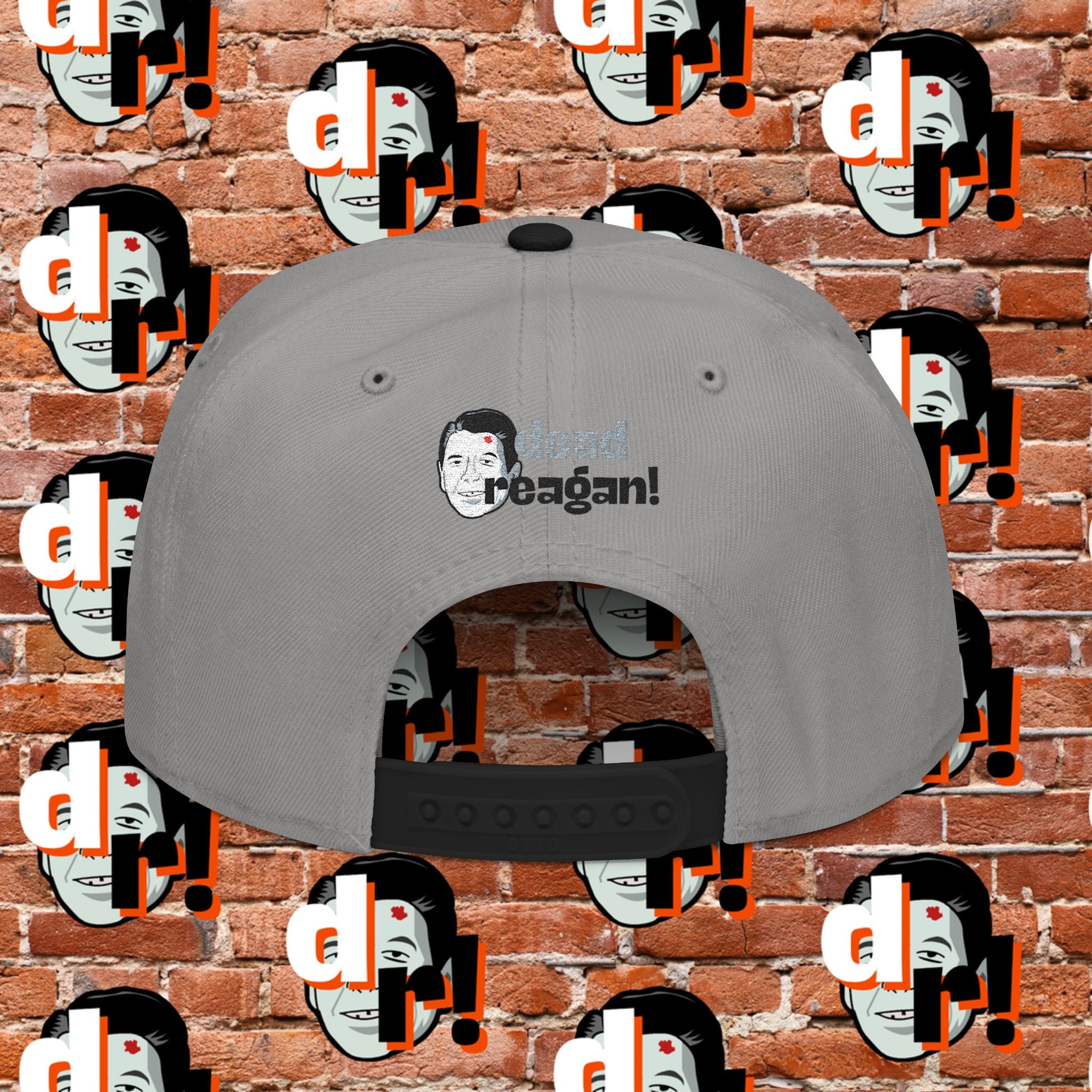 White But Not That White (Grey Letter b/o) Snapback