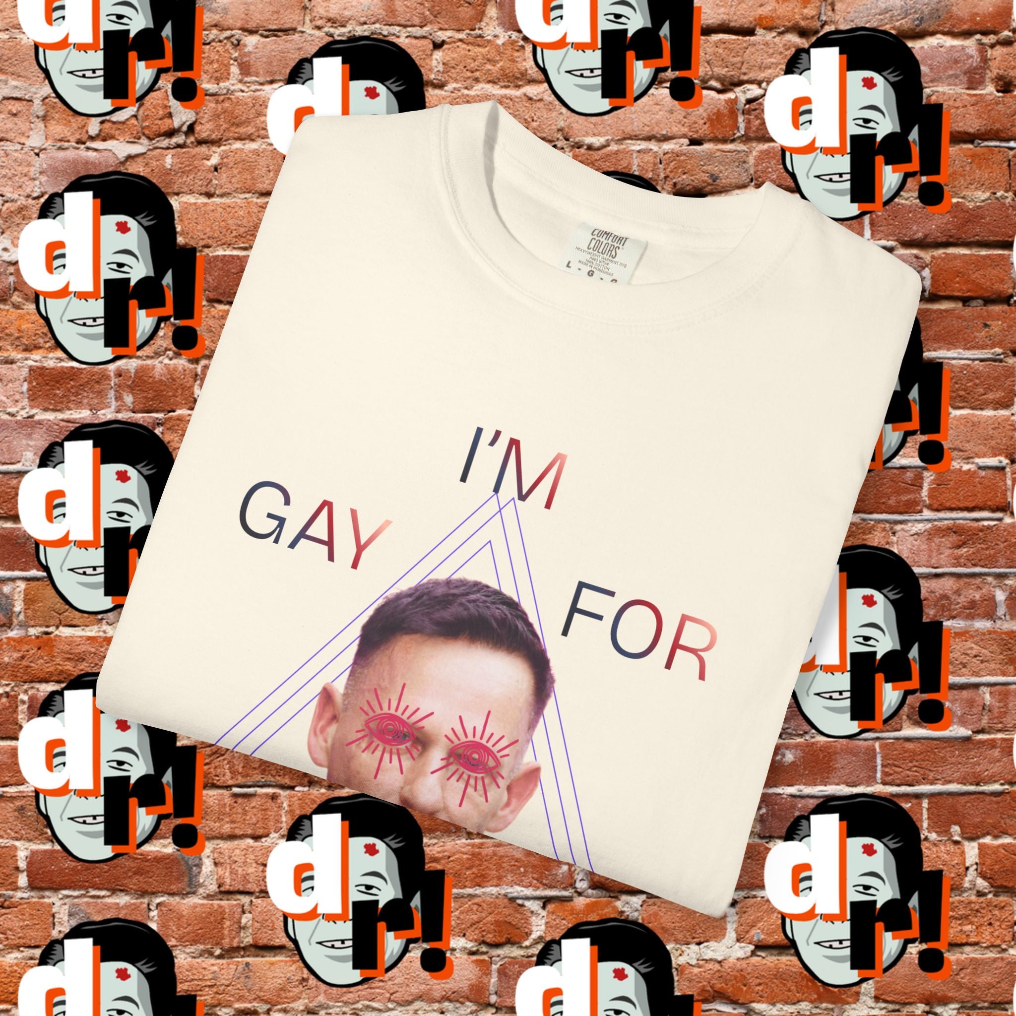 Gay for Mass Surveillance Cotton T- Shirt