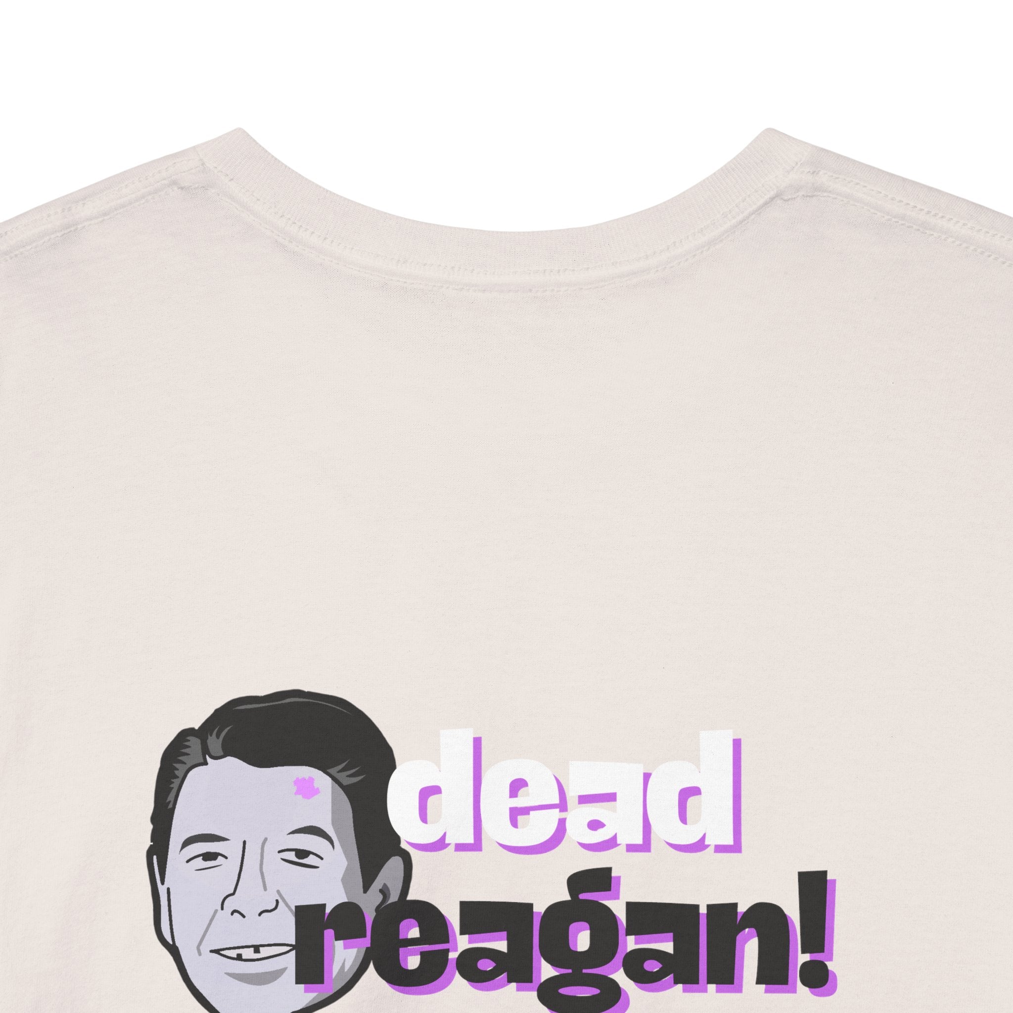 Savage Dead Reagan Graphic Tee Lavender and Lime