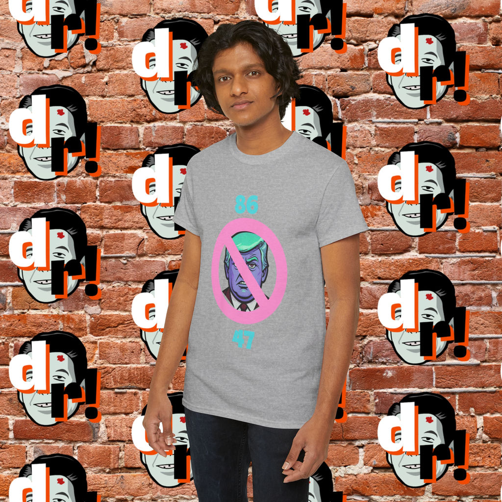 86/47 Teal & Pink Variant Unisex Heavy Cotton Tee