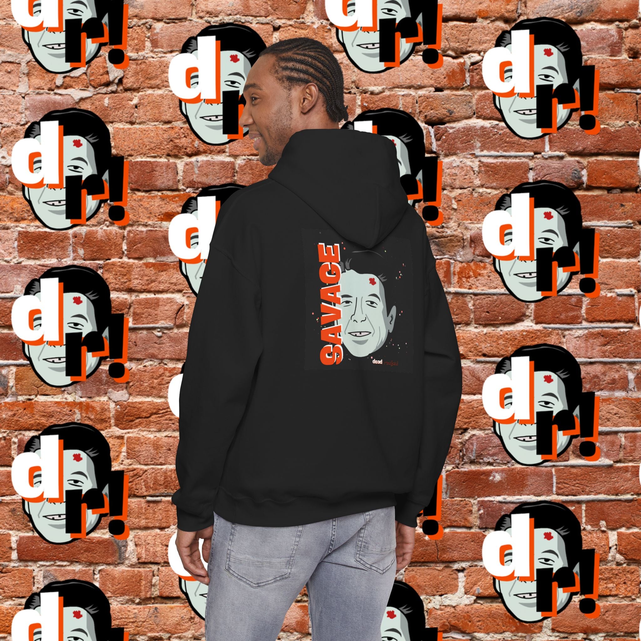 “Savage” Hoodie Graphic Pullover