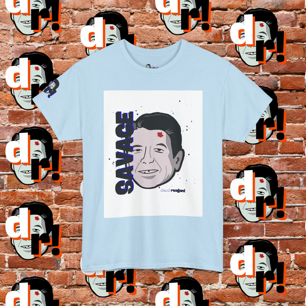 Savage Dead Reagan Graphic Tee Blue