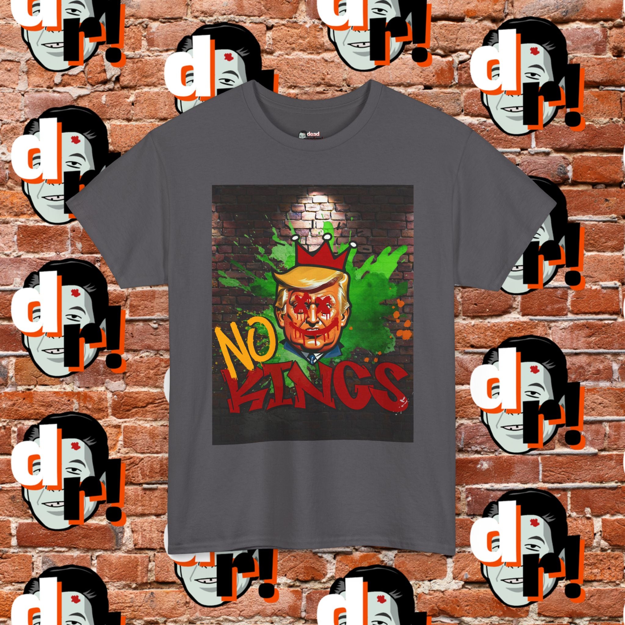 No Kings T‑Shirt BRICK