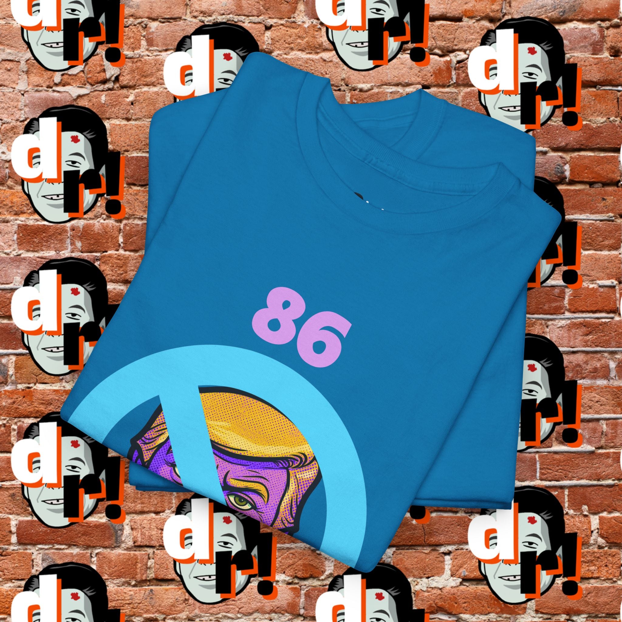 86/47 Lavender & Pink Variant Unisex Heavy Cotton Tee