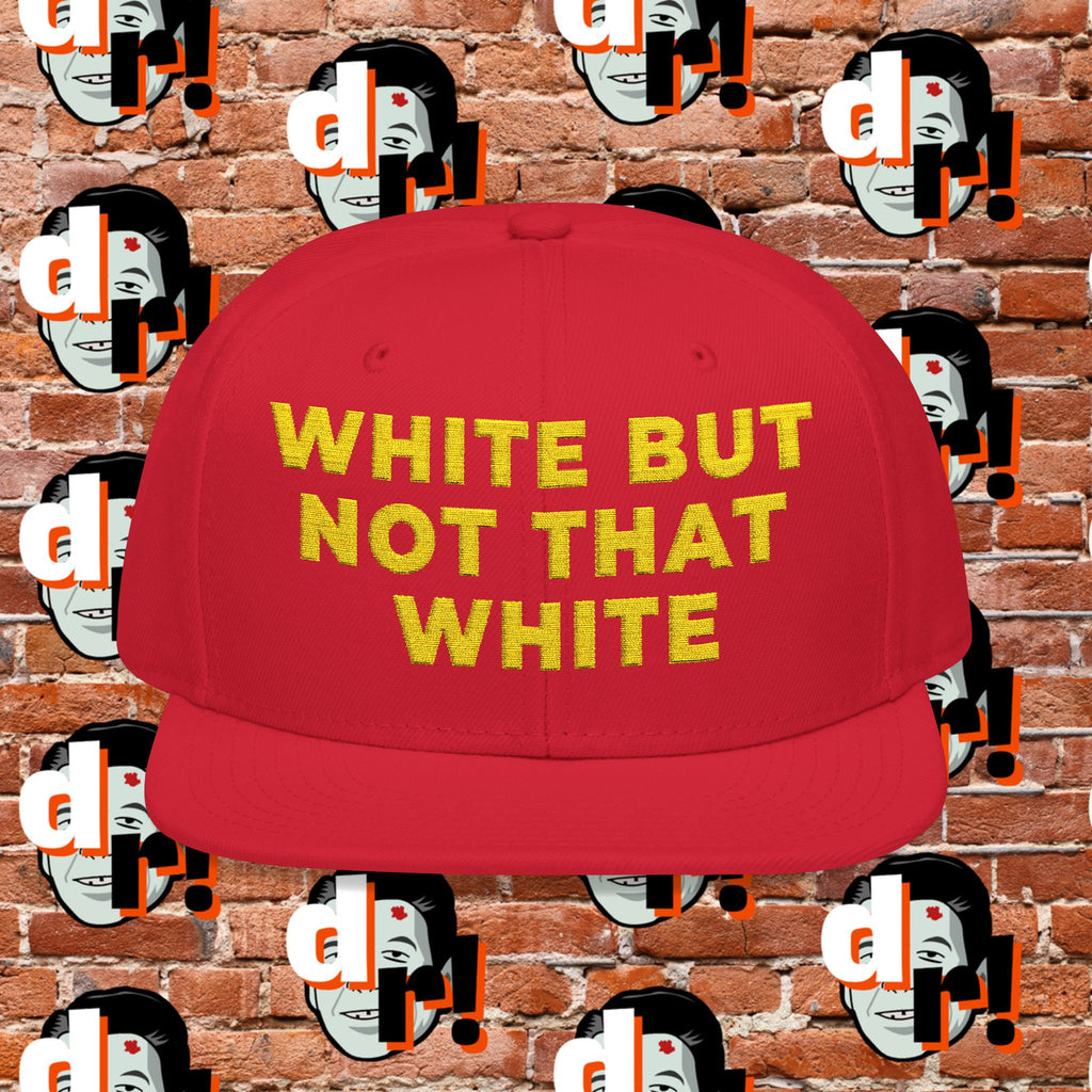 White But Not That White (Yellow Letter) Snapback