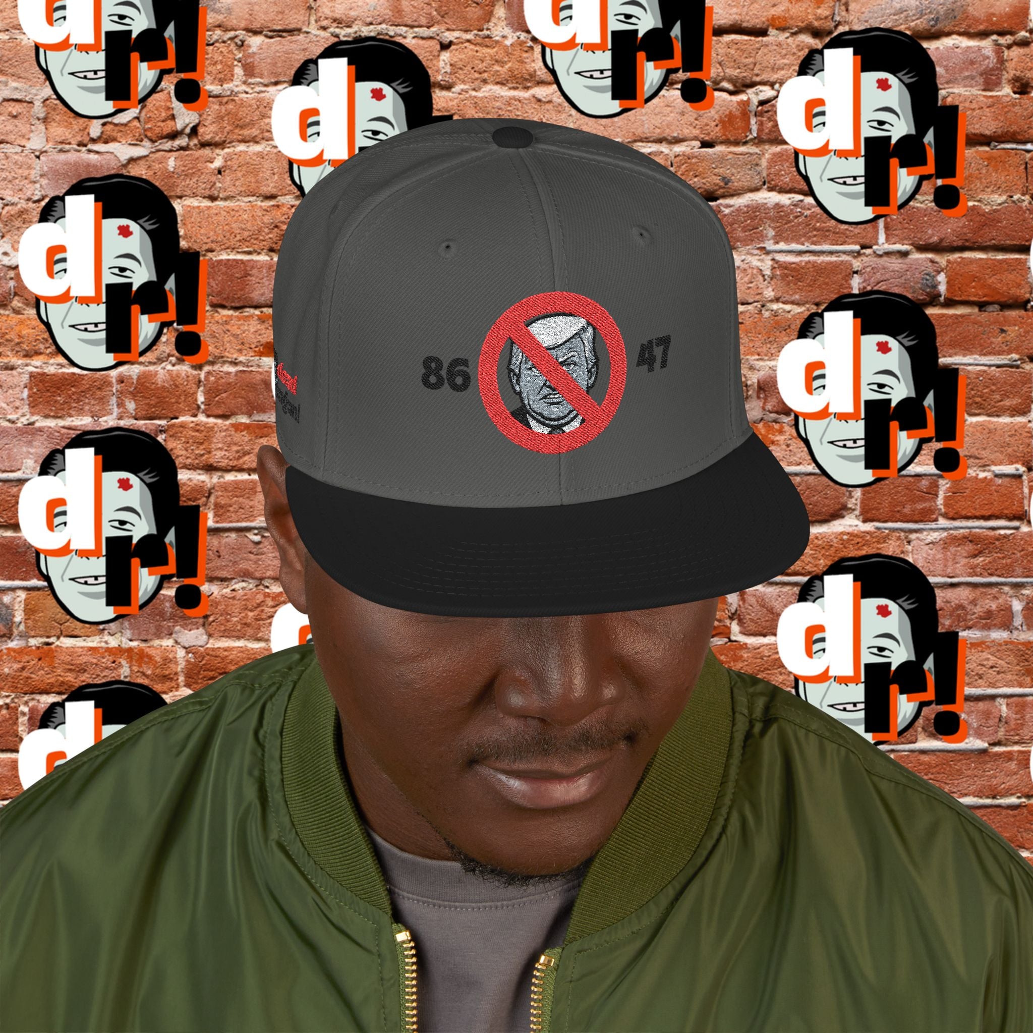 86/47 Embroidered Snapback