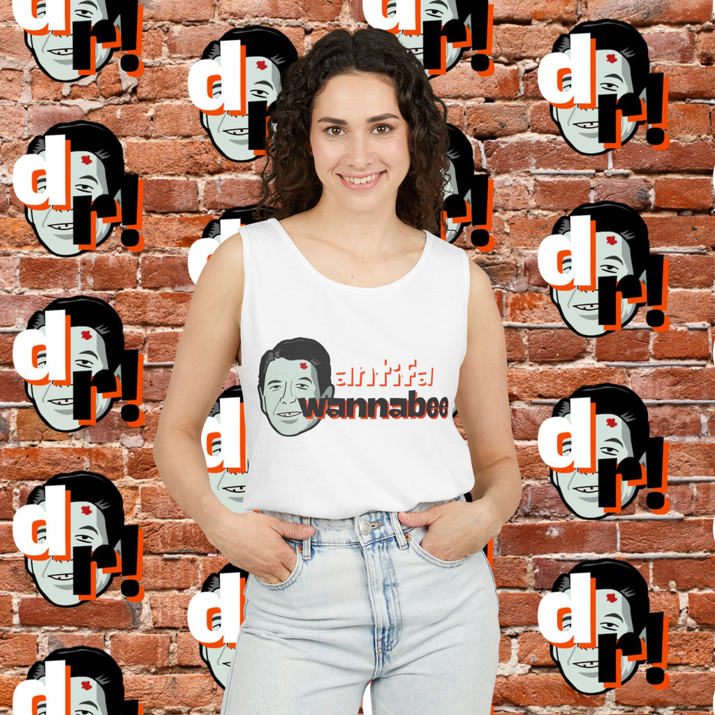 Antifa Wannabee Graphic Tank Top