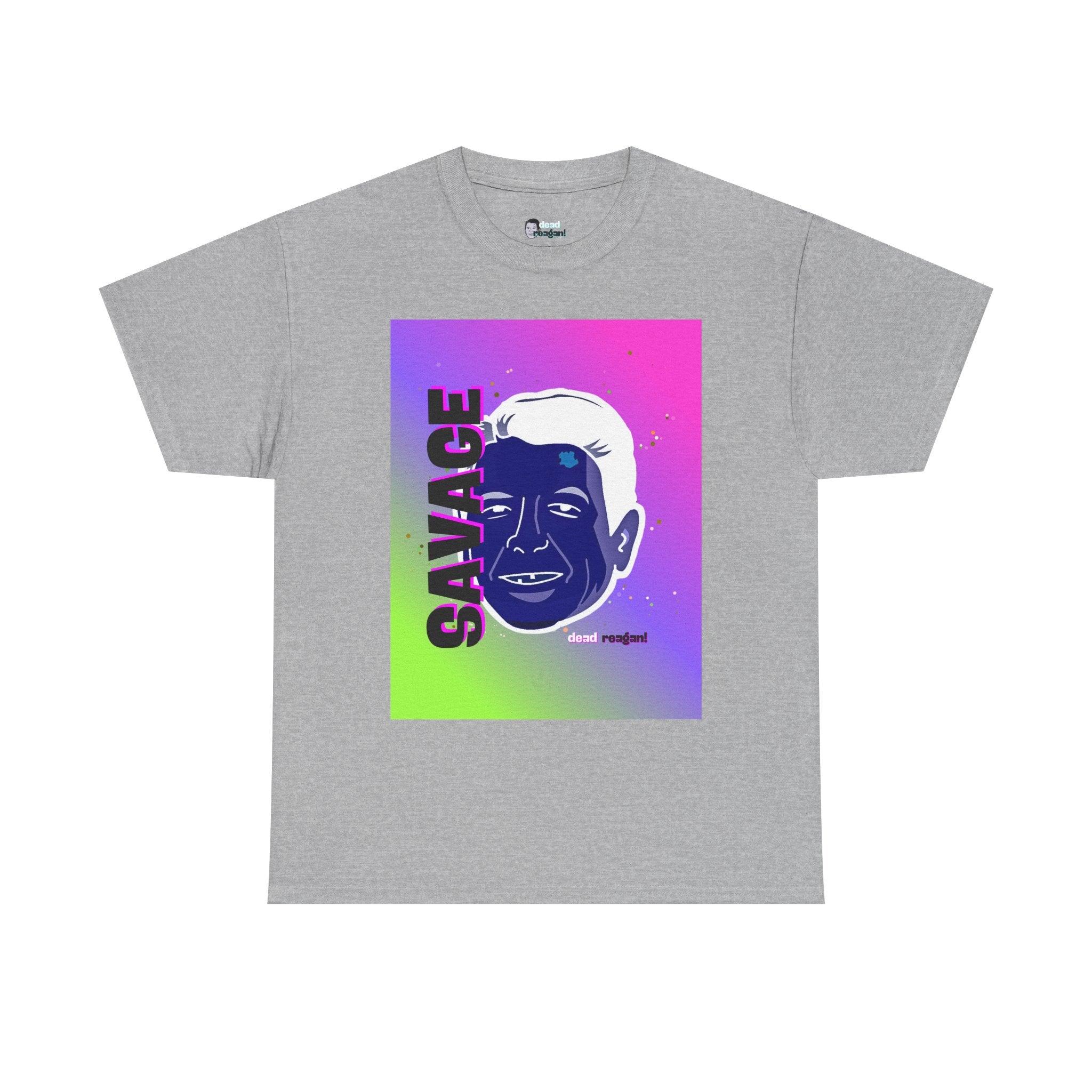 Savage Dead Reagan Graphic Tee Inverted