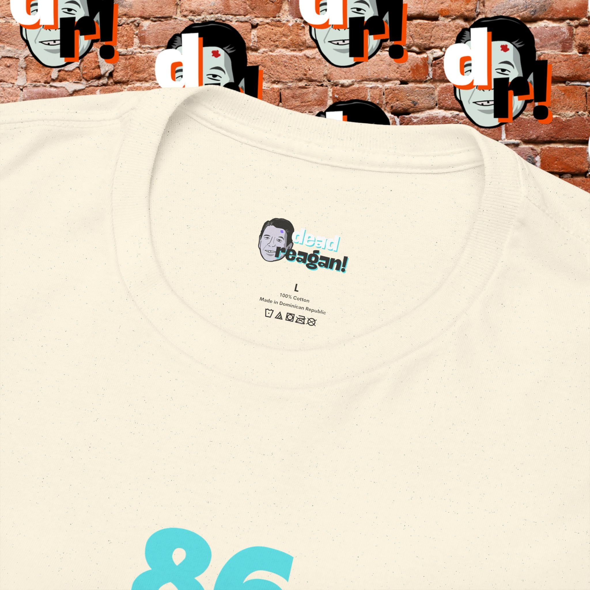 86/47 Teal & Pink Variant Unisex Heavy Cotton Tee