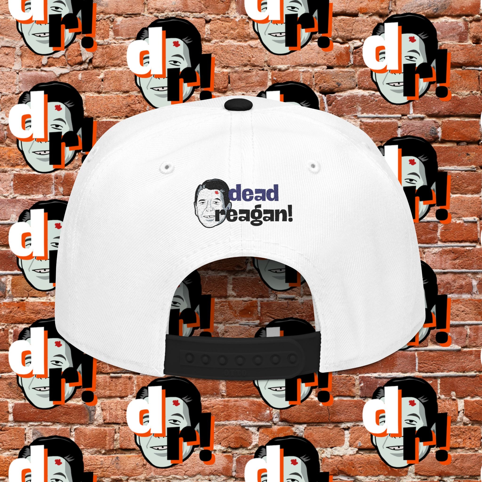 White But Not That White ( Blue Letter b/o) Snapback