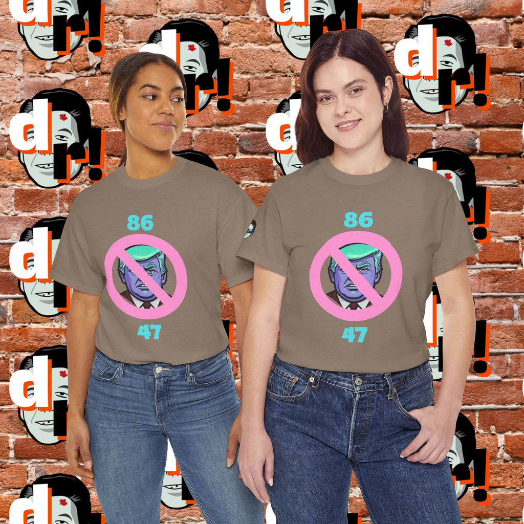 86/47 Teal & Pink Variant Unisex Heavy Cotton Tee