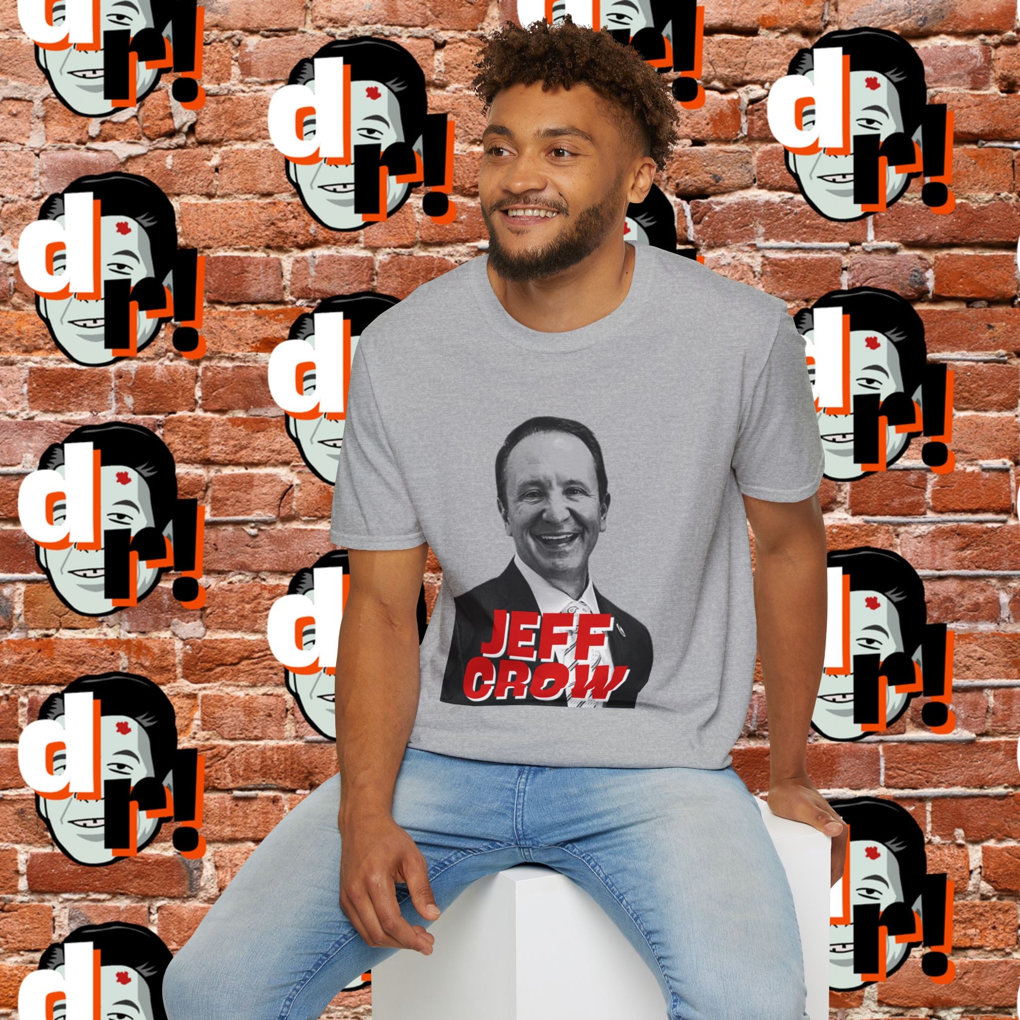 JEFF CROW (Red) Graphic Tee