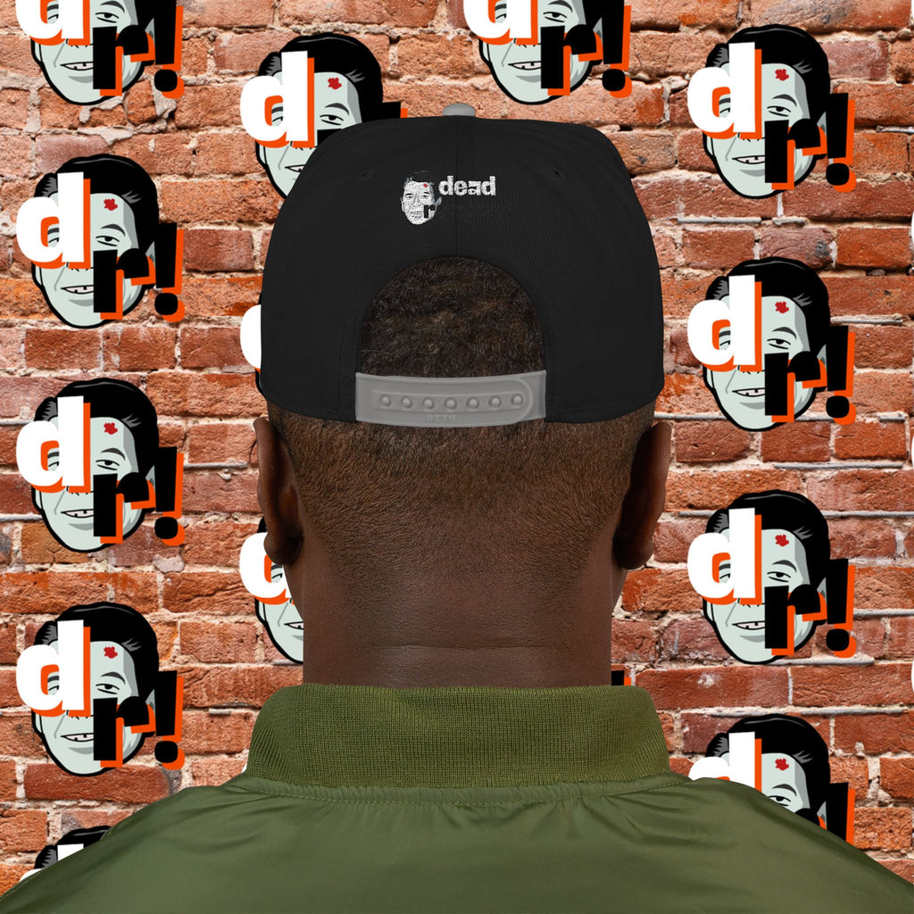 White But Not That White (Gray Letter w/o) Snapback