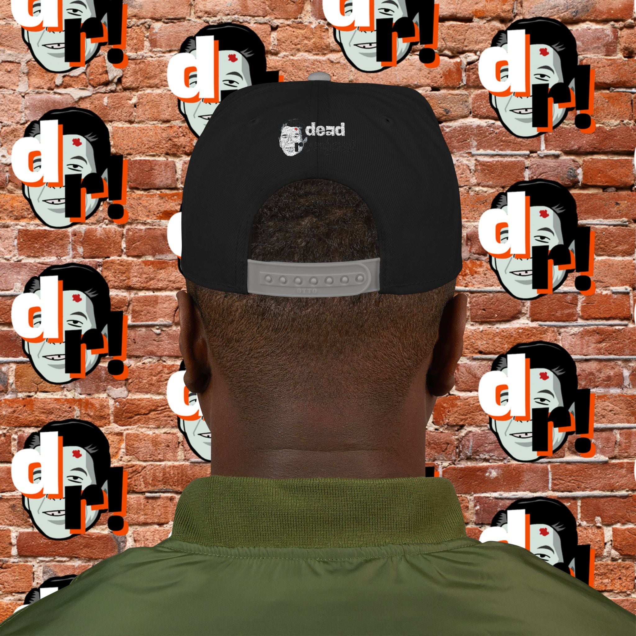 White But Not That White (Gray Letter w/o) Snapback