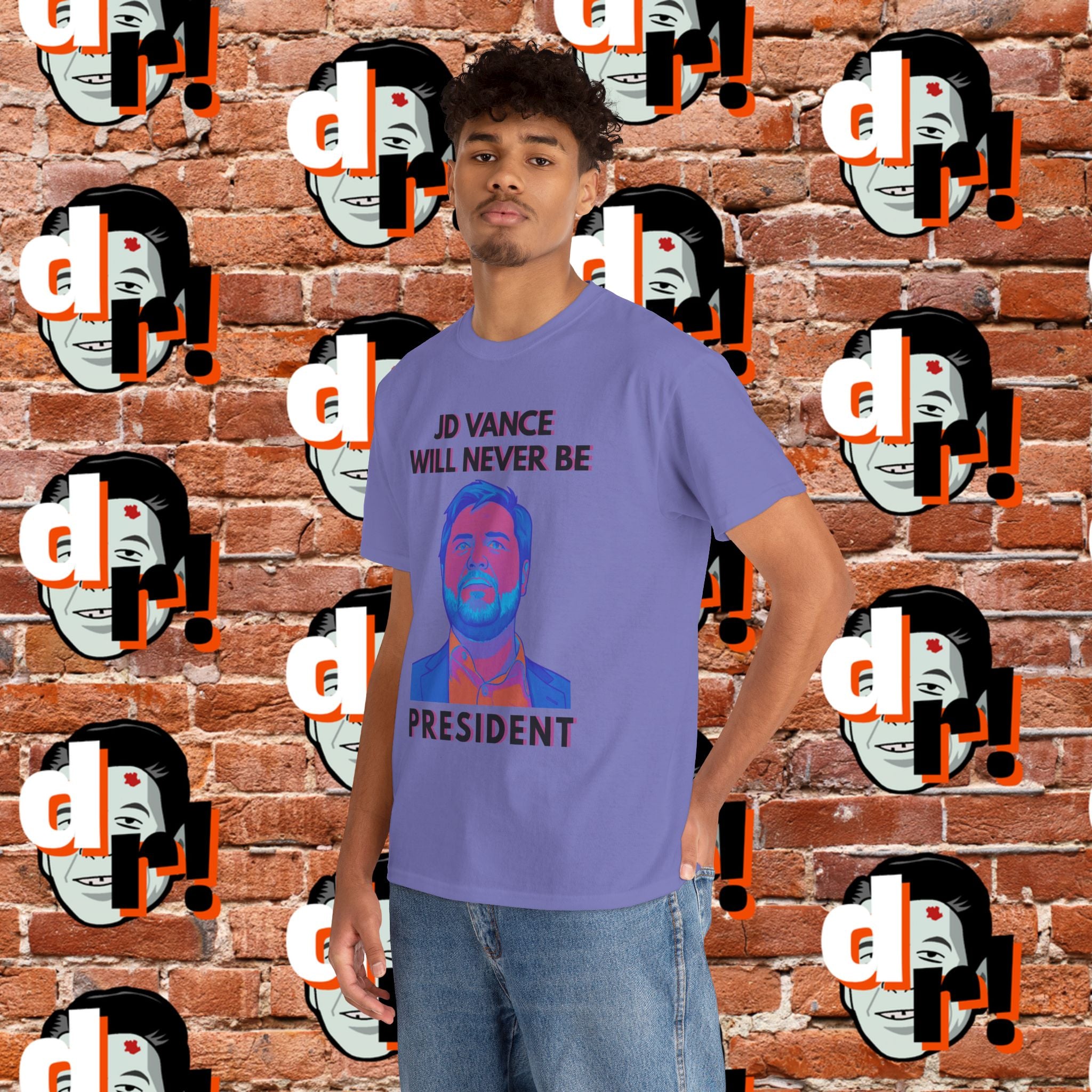 JD Black Unisex Heavy Cotton Tee
