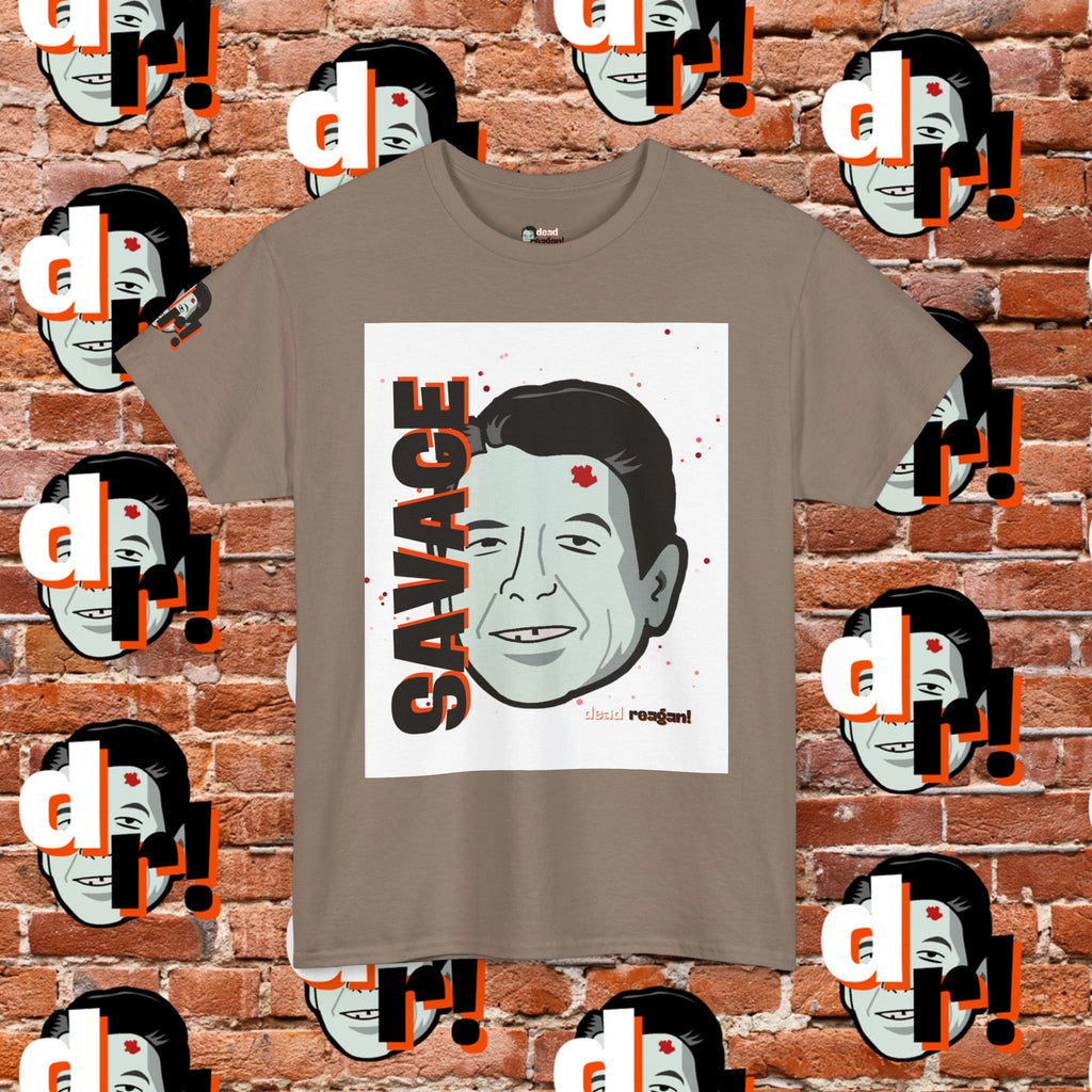 Savage Dead Reagan Graphic Tee White