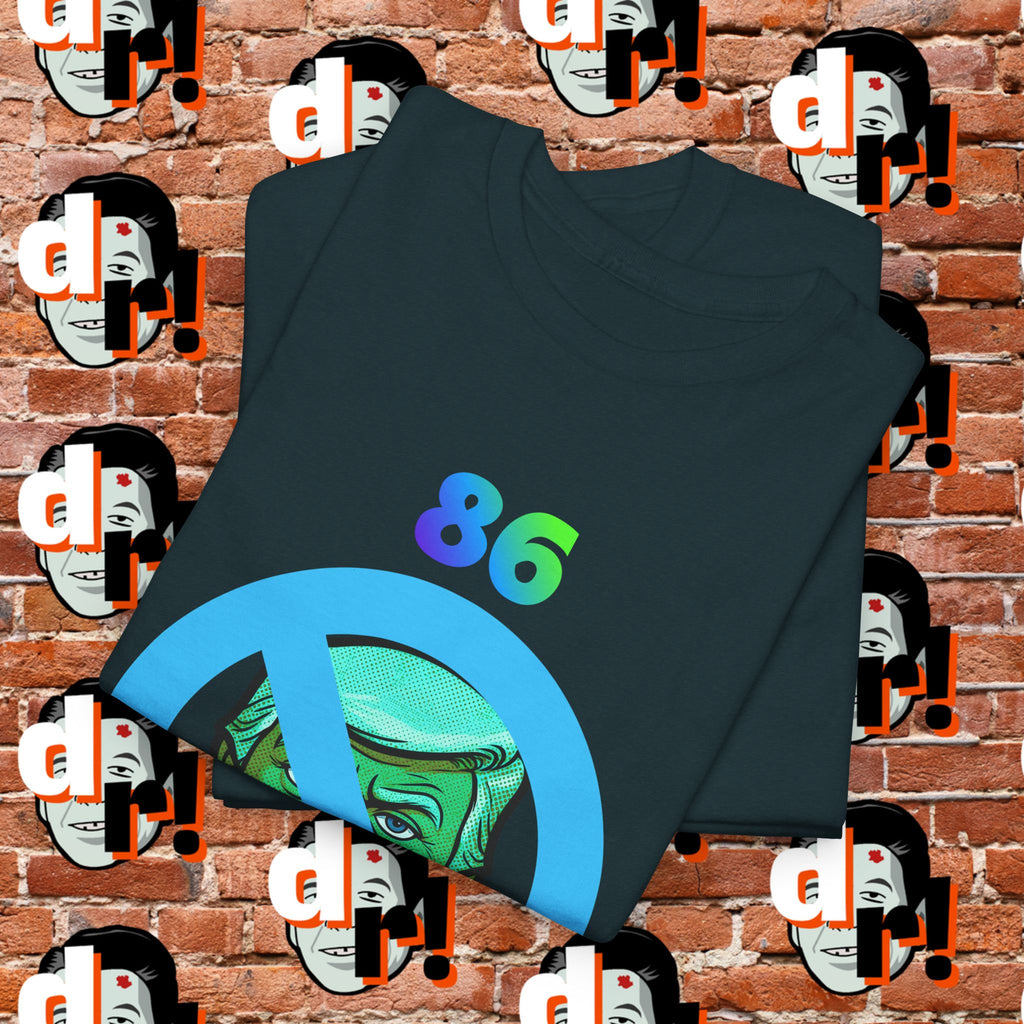 86/47 Lime & Blue Unisex Heavy Cotton Tee