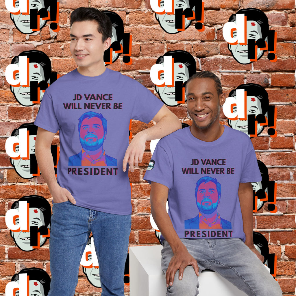JD Black Unisex Heavy Cotton Tee