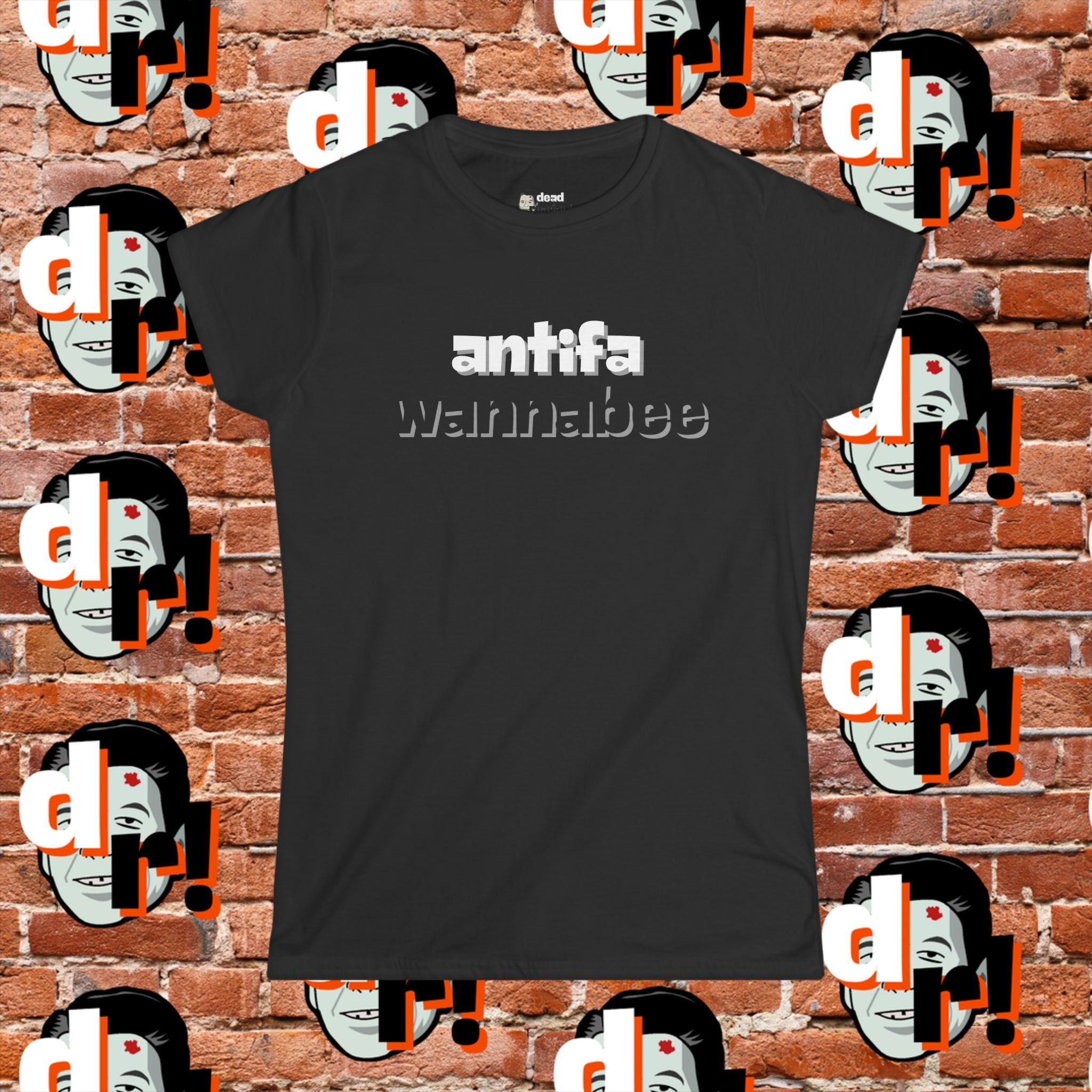 Antifa Wannanbe Women's T-Shirt