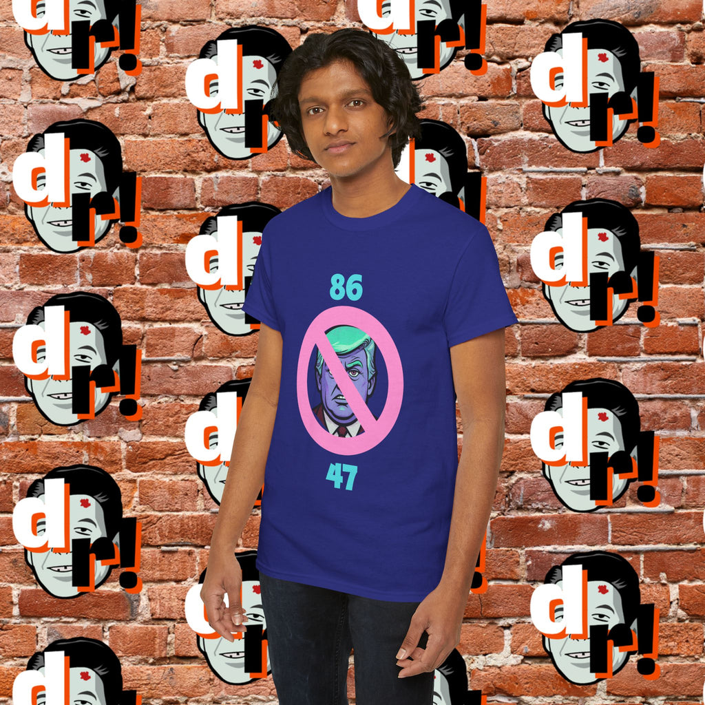86/47 Teal & Pink Variant Unisex Heavy Cotton Tee