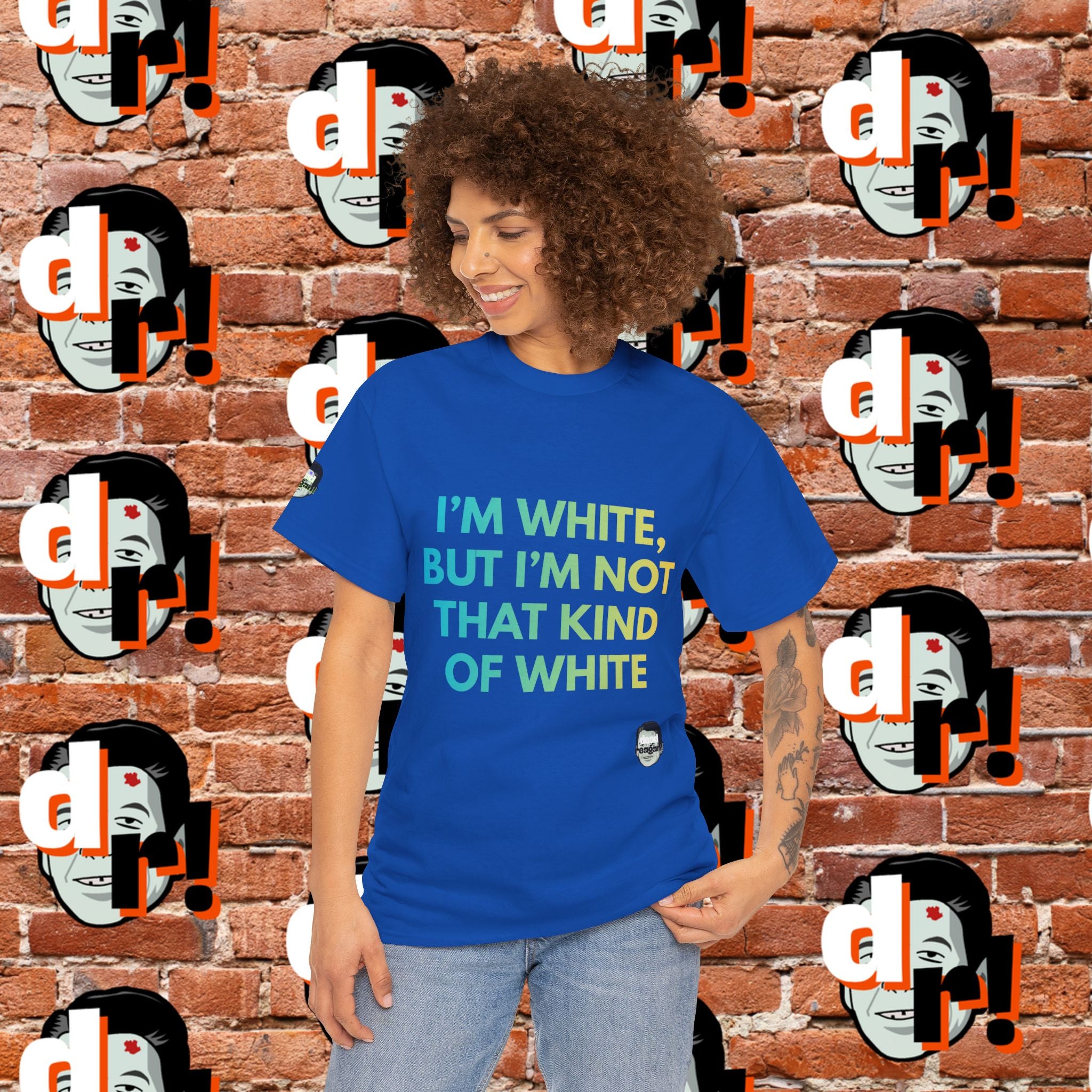 White But … Unisex Heavy Cotton Tee
