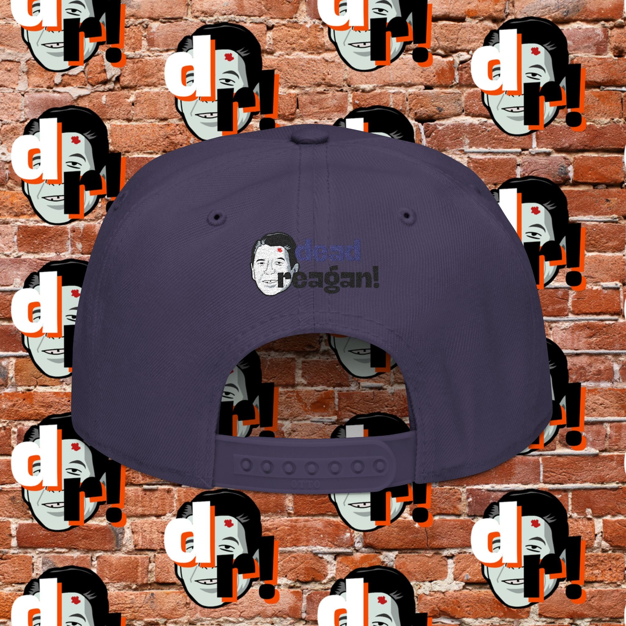 White But Not That White (Blue Letter) Snapback