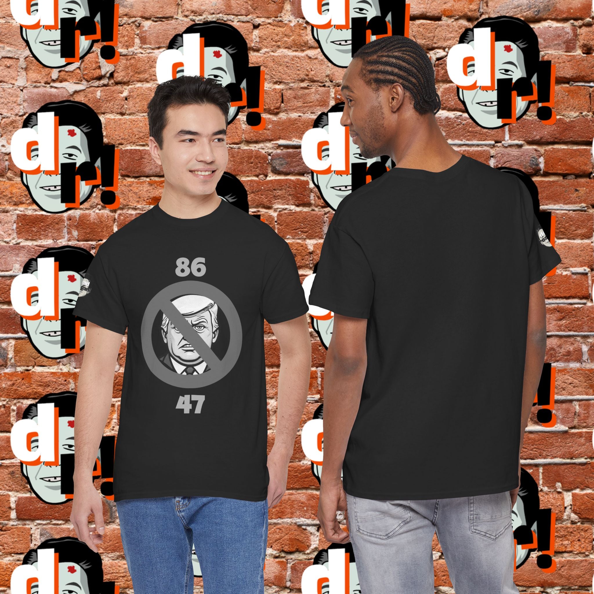 86/47 Monochrome Variant Unisex Heavy Cotton Tee