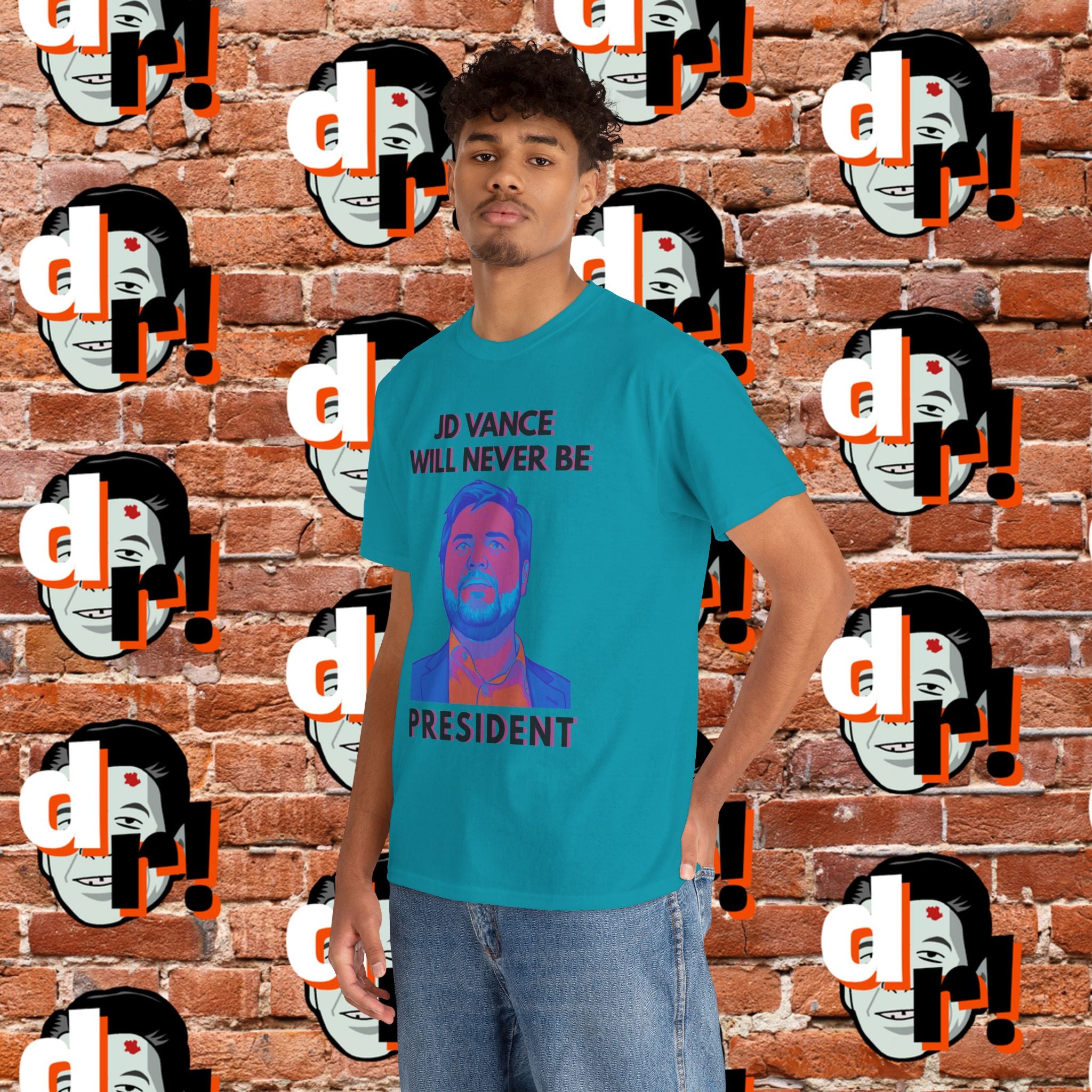 JD Black Unisex Heavy Cotton Tee