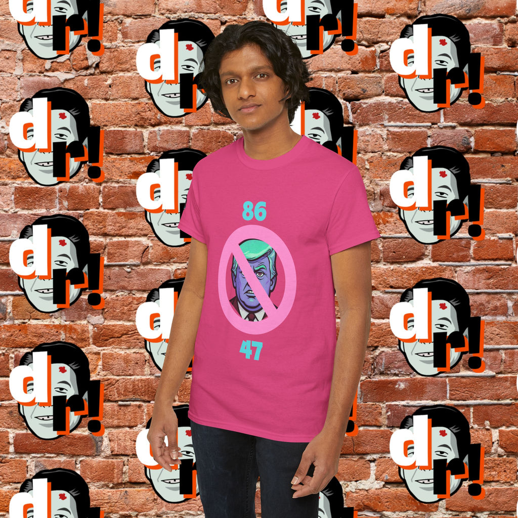 86/47 Teal & Pink Variant Unisex Heavy Cotton Tee
