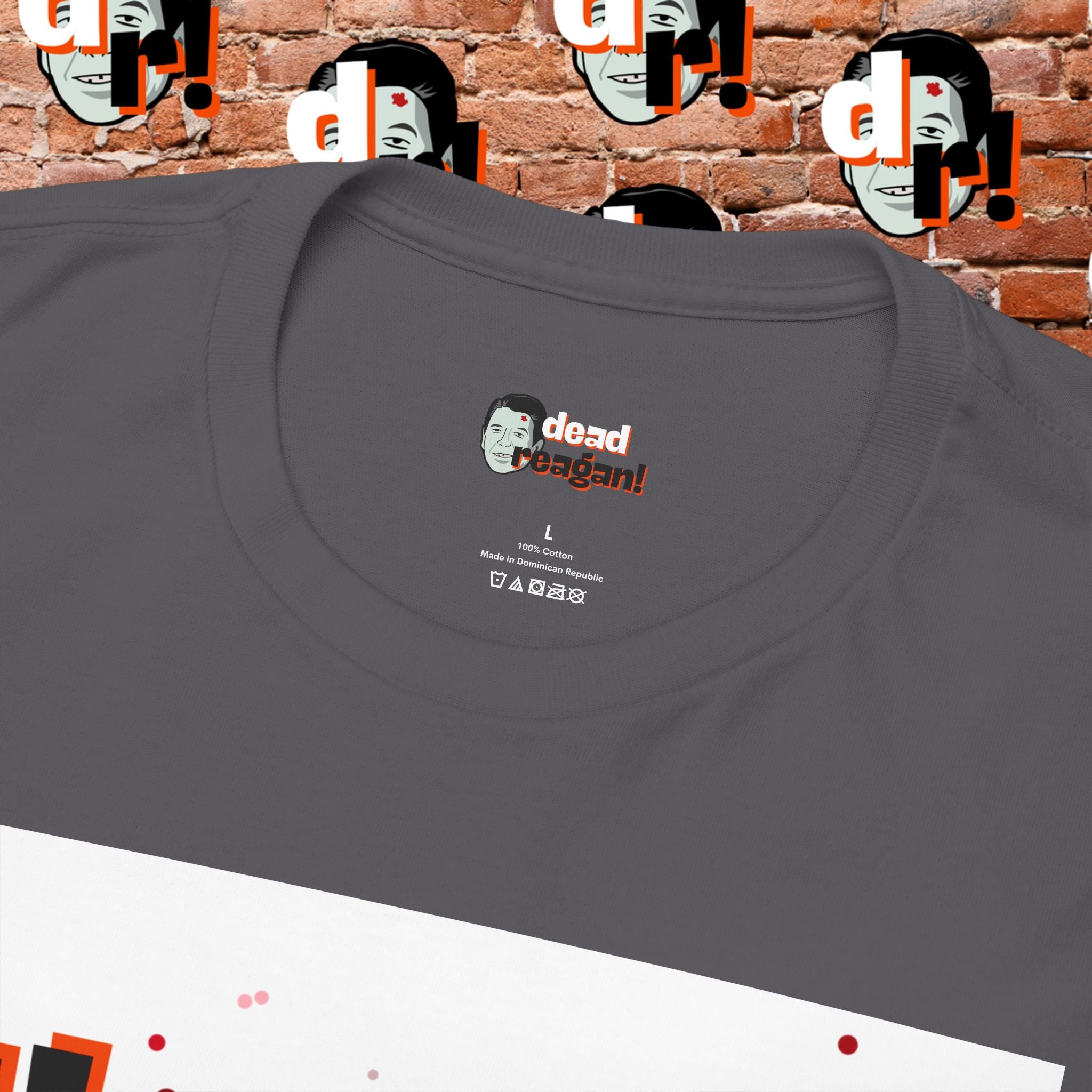 Savage Dead Reagan Graphic Tee White