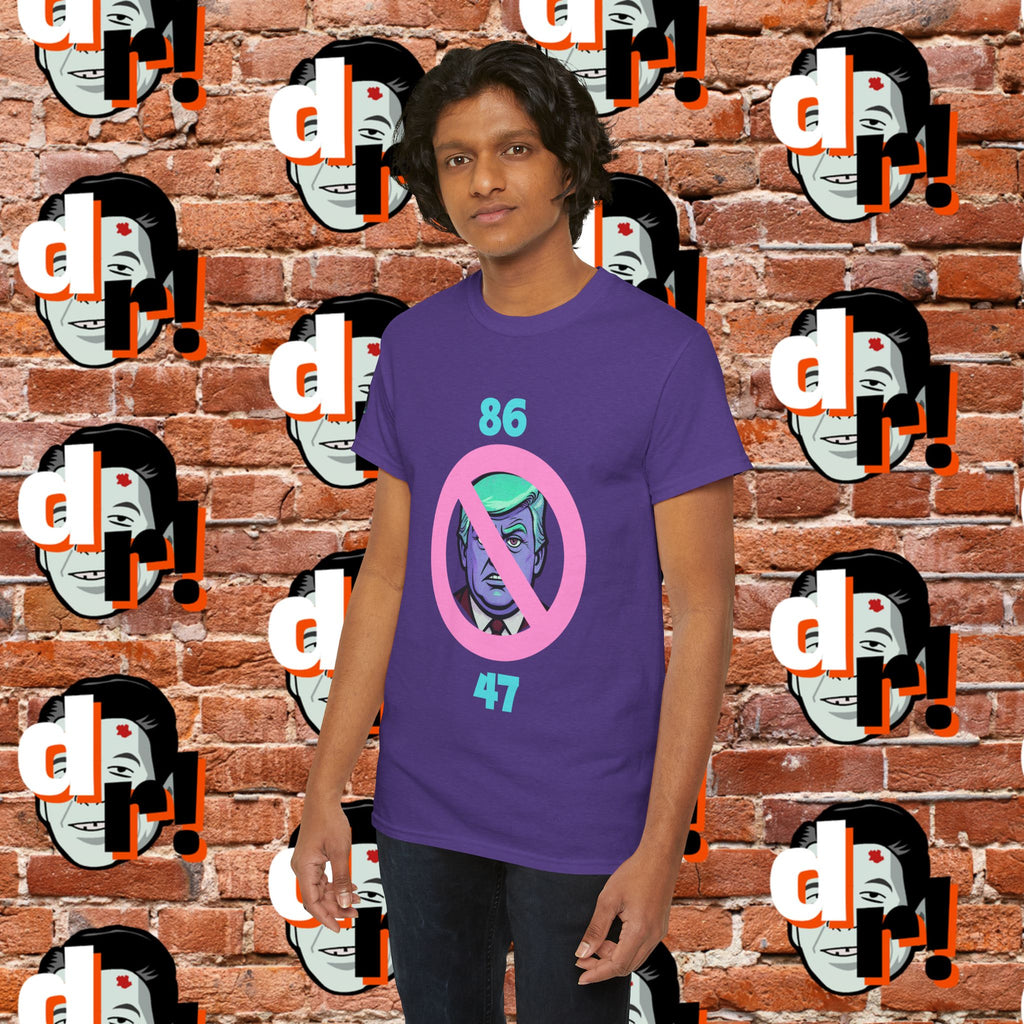 86/47 Teal & Pink Variant Unisex Heavy Cotton Tee