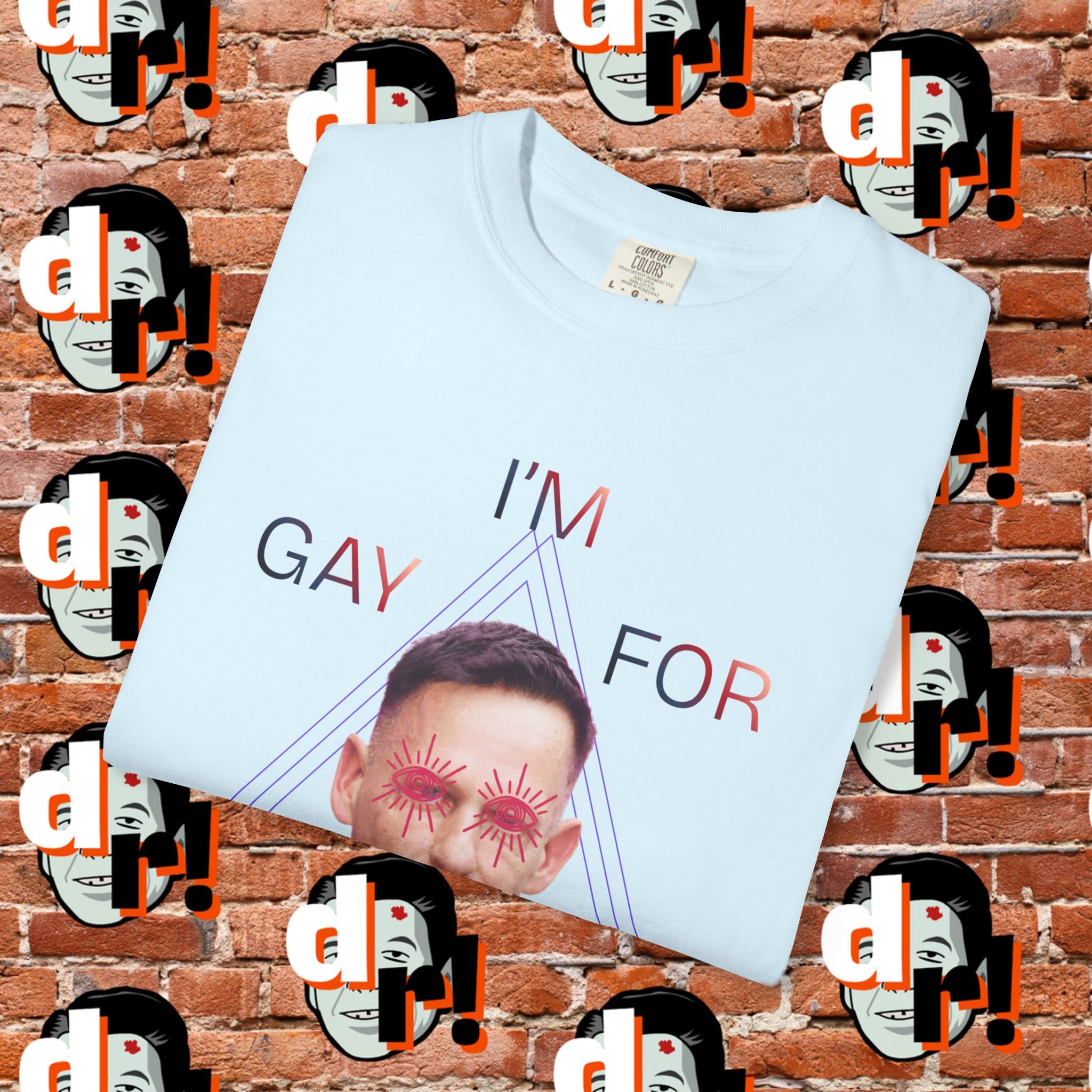 Gay for Mass Surveillance Cotton T- Shirt