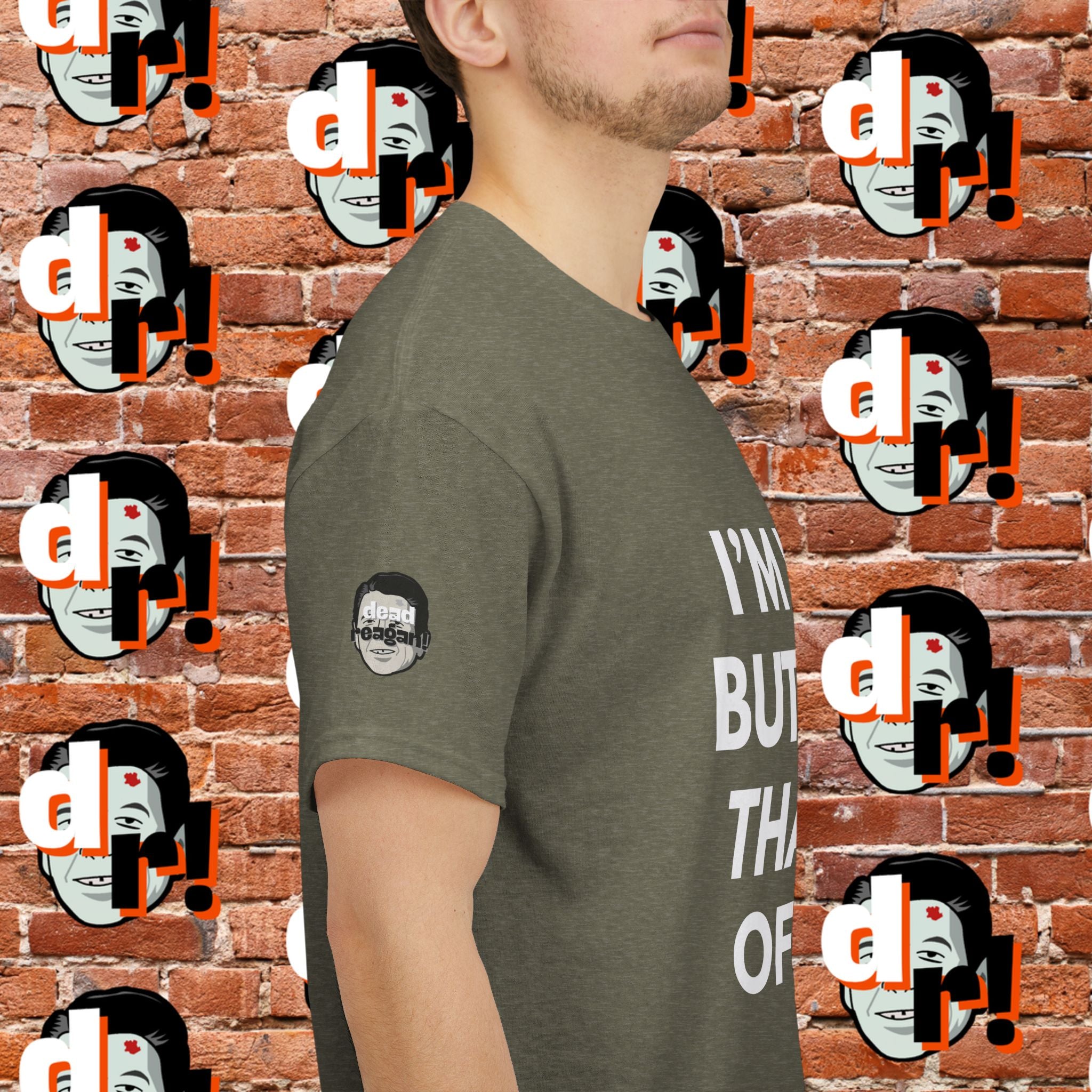 I’m White but… (White Letter) Unisex Heavy Cotton Tee