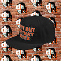 White But Not That White (Orange Letter w/o) Snapback