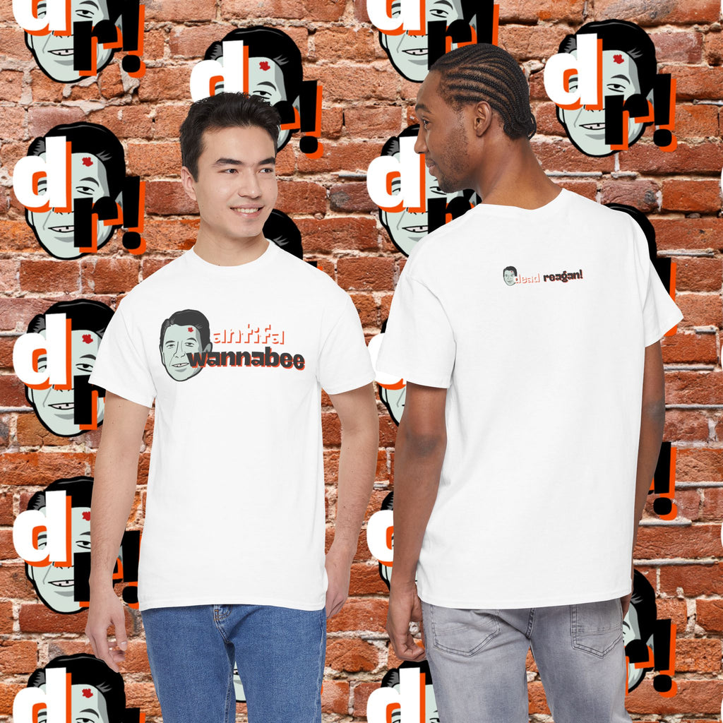 Antifa Wannabee (Orange) Unisex Heavy Cotton Tee