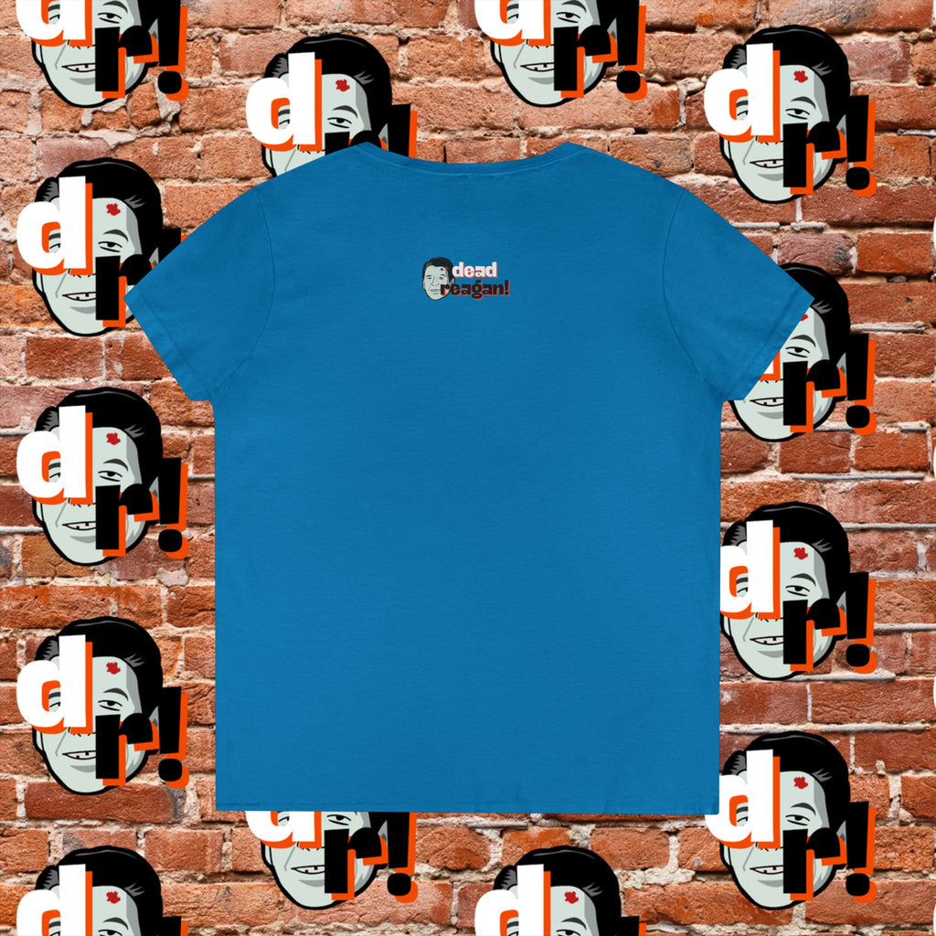 Antifa Wannabee Ladies' V-Neck T-Shirt