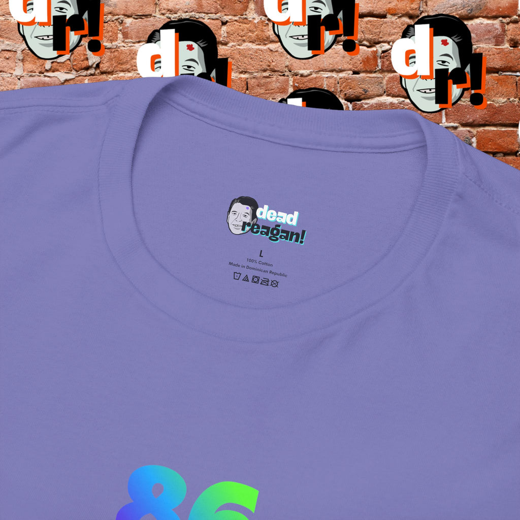 86/47 Lime & Blue Unisex Heavy Cotton Tee