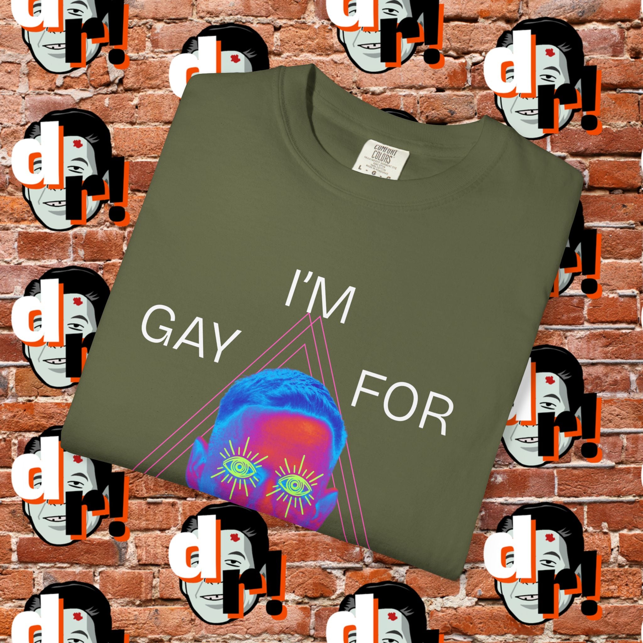 Gay for Mass Surveillance (PANK) Cotton T- Shirt