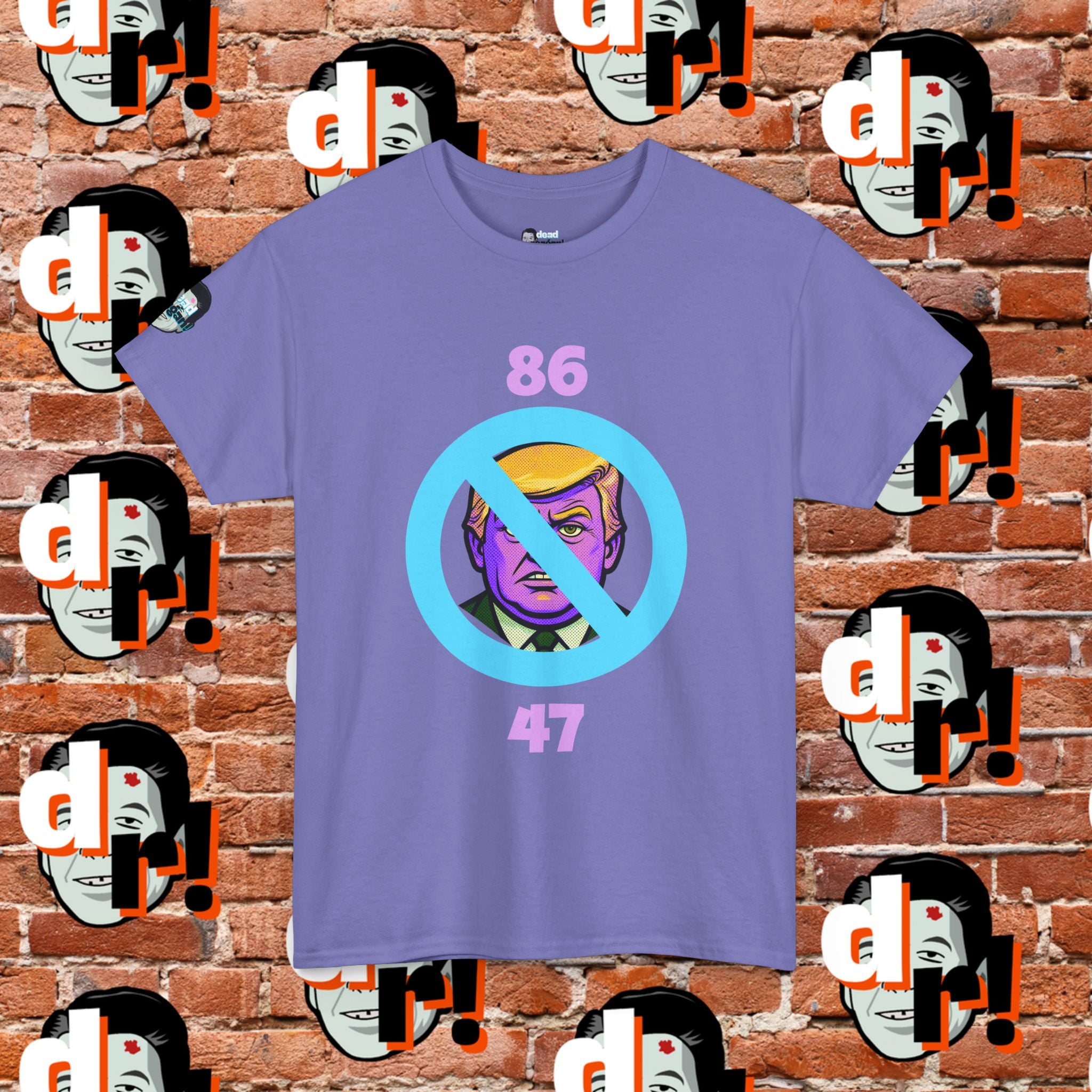 86/47 Lavender & Pink Variant Unisex Heavy Cotton Tee