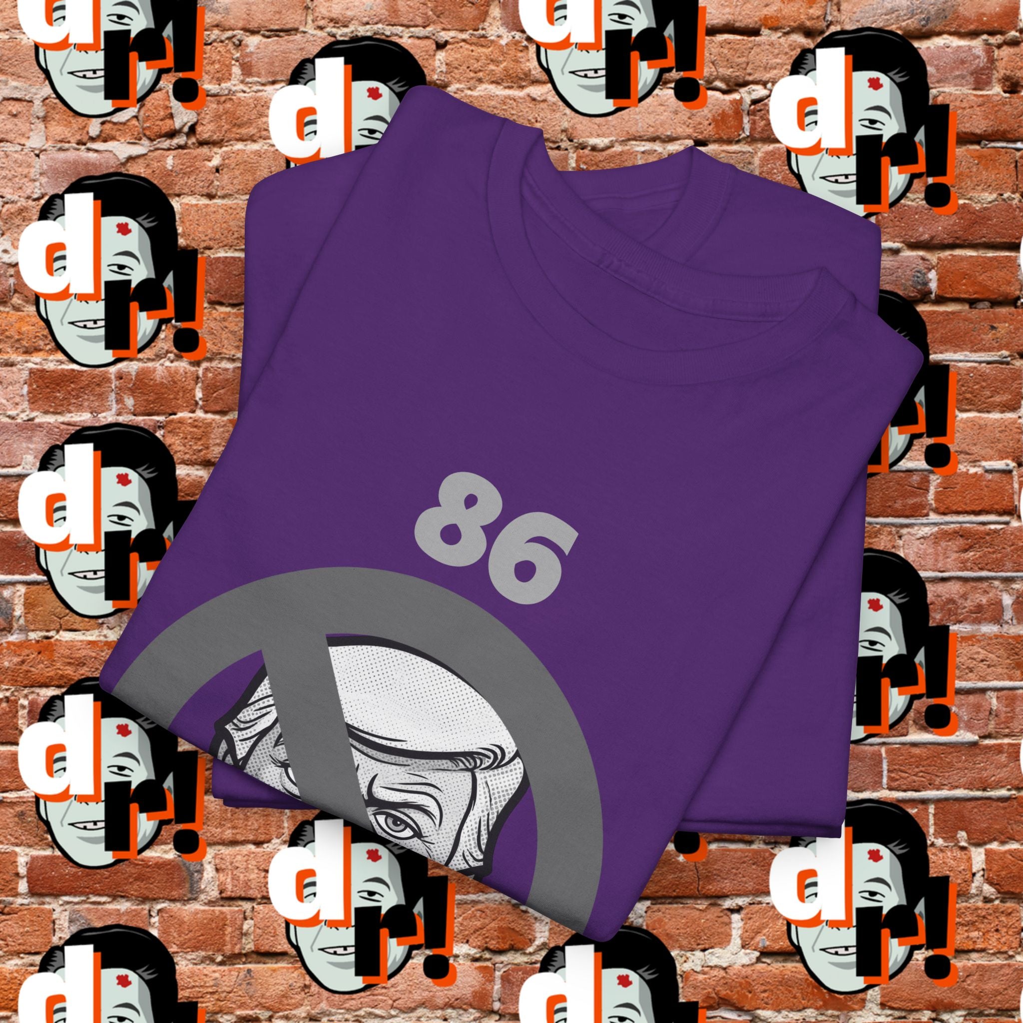 86/47 Monochrome Variant Unisex Heavy Cotton Tee